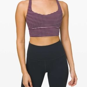 Lululemon Free to be Wild Longline Bra Sz 8